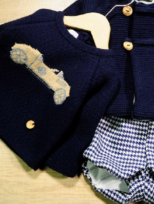 Conjunto marino coche