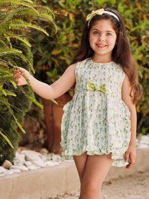 Conjunto Infantil Veraniego con Estampado de Caballitos de Mar